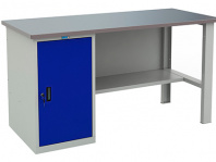 Верстак Profi (№600) WT160.WD1/F1.000 — габариты 866х1600х700 мм, 1 тумба
